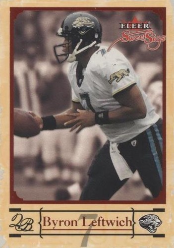 2004 Fleer Sweet Sigs Byron Leftwich #74