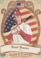 2009 Topps Allen & Ginter's - Raul Ibanez #NP41