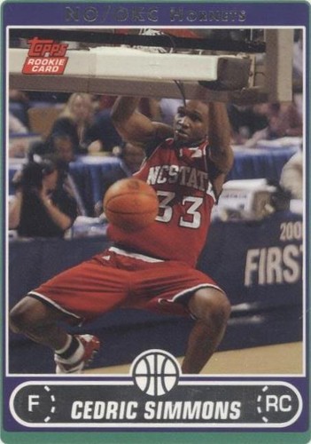 2006-07 Topps - Cedric Simmons #233