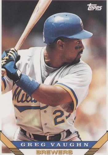 1993 Topps - Greg Vaughn #153