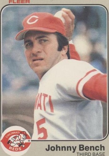 Johnny&#39;s - RE 1983 DONRUSS #22 JOHNNY BENCH REDS MINT E015337 | eBay