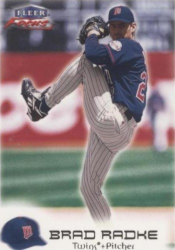 2000 Fleer Focus - Brad Radke #59