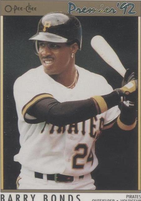 1992 O-Pee-Chee Premier - Barry Bonds #157