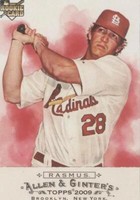 2009 Topps Allen & Ginter's - Colby Rasmus #248