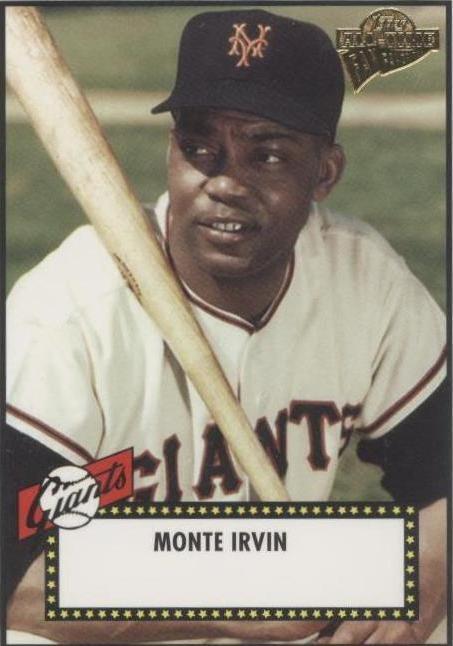 2003 Topps All-Time Fan Favorites - Monte Irvin #108