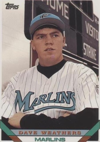 1993 Topps - Dave Weathers #739