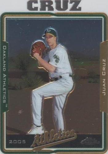 2005 Topps Chrome Update & Highlights - Juan Cruz #UH31