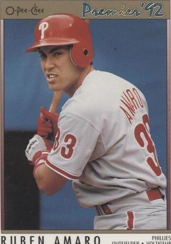 1992 O-Pee-Chee Premier - Ruben Amaro Jr. #16