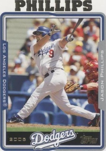 2005 Topps Updates & Highlights - Jason Phillips #UH69