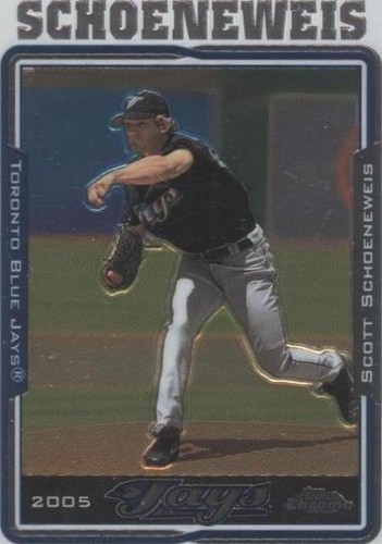 2005 Topps Chrome Update & Highlights - Scott Schoeneweis #UH25