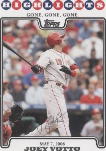 2008 Topps Updates & Highlights - Joey Votto #UH185