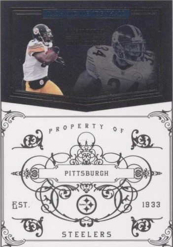 2010 Playoff National Treasures Rashard Mendenhall #120