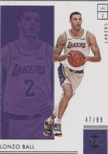 2018-19 Panini Encased - Lonzo Ball #30