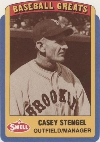 1990 Swell Baseball Greats - Casey Stengel #40