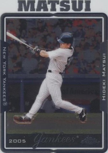 2005 Topps Chrome - Hideki Matsui #428
