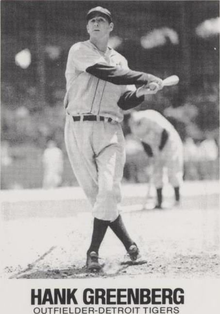 TCMA Renata Galasso 1977-84 - Hank Greenberg #82
