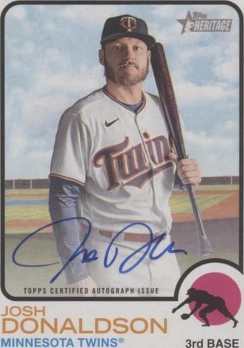 2022 Topps Heritage - Josh Donaldson #ROA-JDN