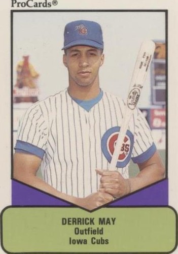 1990 ProCards AAA Future Stars - Derrick May #638