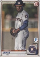 2020 Bowman 1st Edition - Cristian Javier #BFE-56