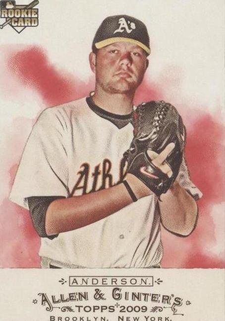 Topps Allen & Ginter's 2009 - Brett Anderson #171