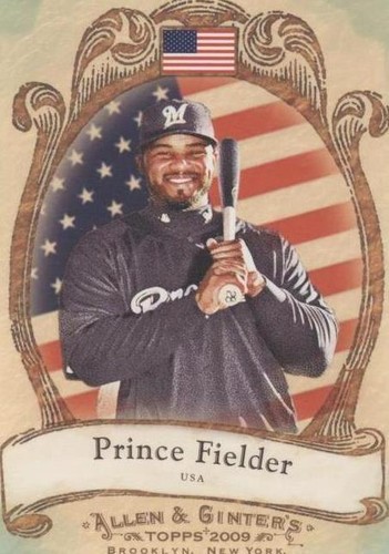 2009 Topps Allen & Ginter's - Prince Fielder #NP12