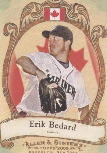 2009 Topps Allen & Ginter's - Erik Bedard #NP19