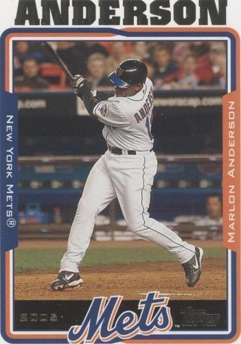 2005 Topps Updates & Highlights - Marlon Anderson #UH27