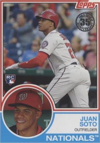 2018 Topps Update Series - Juan Soto #83-12