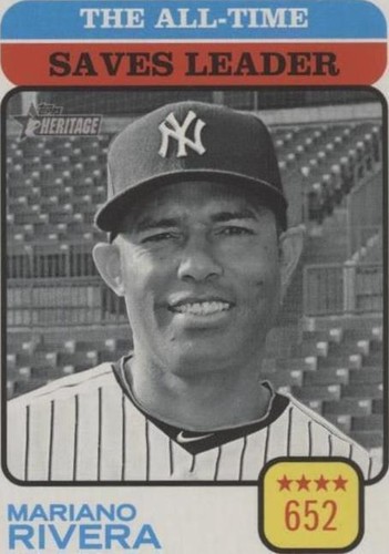 2022 Topps Heritage - Mariano Rivera #474