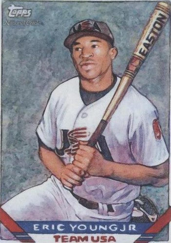 2010 Topps National Chicle - Eric Young Jr. #319