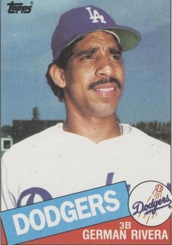 1985 Topps - German Rivera #626