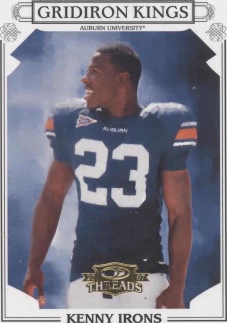 2007 Donruss Threads Kenny Irons #CGK-5