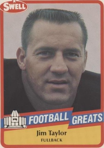 1989 Swell Football Greats Jim Taylor #78