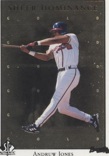 1998 SP Authentic - Andruw Jones #SD17