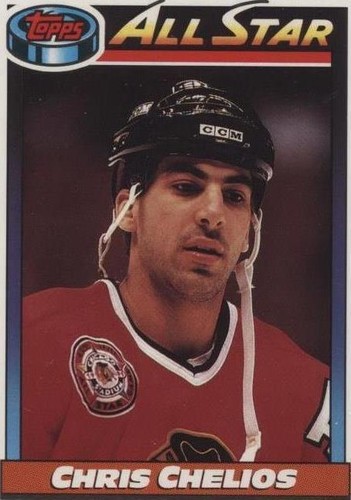 1991-92 Topps - Chris Chelios #268