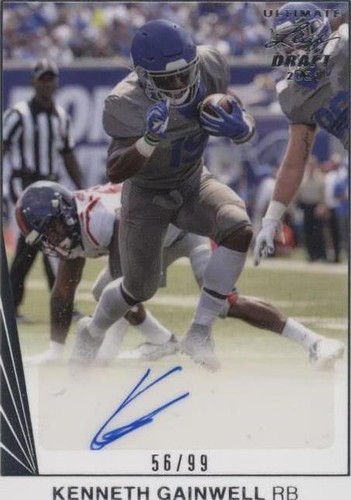 2021 Leaf Ultimate Draft Kenneth Gainwell #BA-KG1