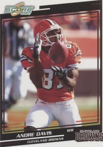 2004 Score Andra Davis #74