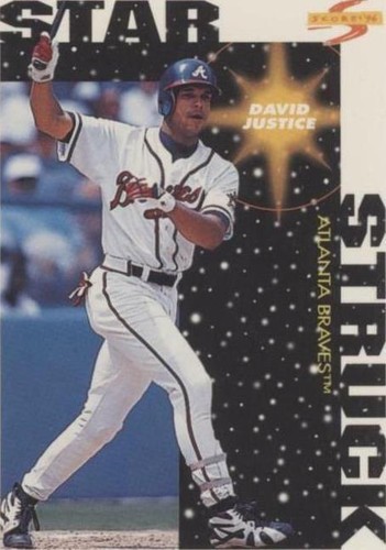 1996 Score - David Justice #385