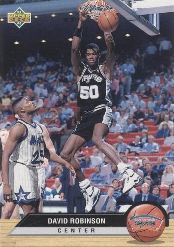 1992-93 Upper Deck McDonald's - David Robinson #P37