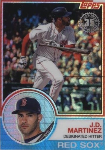 2018 Topps - J.D. Martinez #114