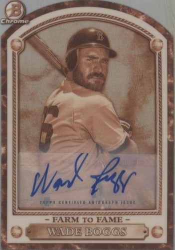 2020 Bowman Chrome - Wade Boggs #FTF-WB