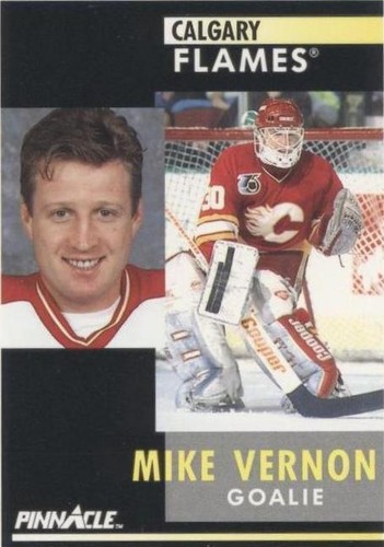 1991-92 Pinnacle - Mike Vernon #132