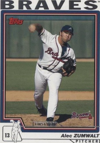 2004 Topps Traded and Rookies - Alec Zumwalt #T177
