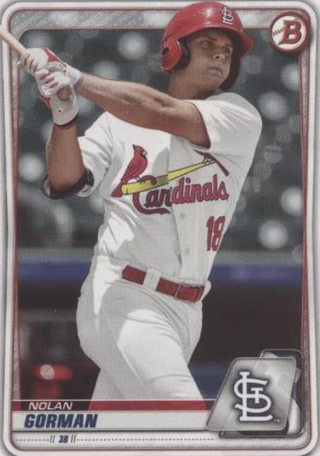 2020 Bowman - Nolan Gorman #BP-66