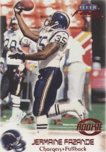 1999 Fleer Focus Jermaine Fazande #144