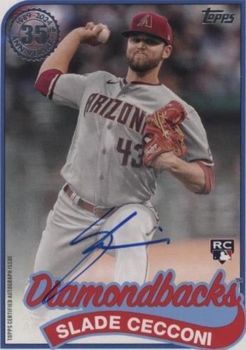 2024 Topps Series 1 - Slade Cecconi #89BA-CEC
