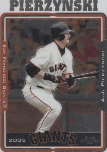 2005 Topps Chrome - A.J. Pierzynski #197