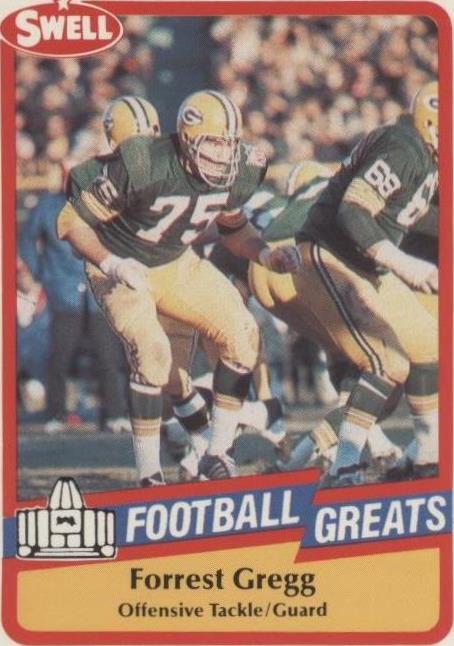 1989 Swell Football Greats Forrest Gregg #76
