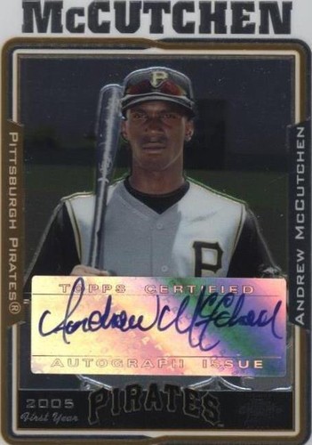 2005 Topps Chrome Update & Highlights - Andrew McCutchen #UH234