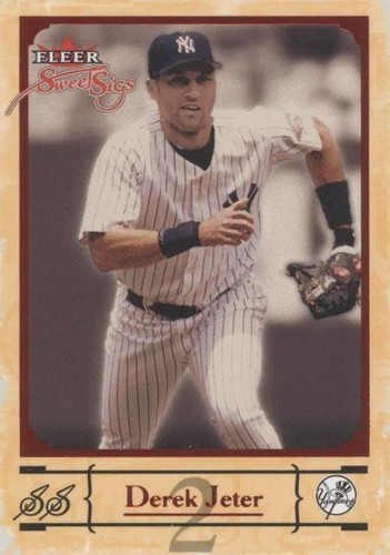 2004 Fleer Sweet Sigs - Derek Jeter #41